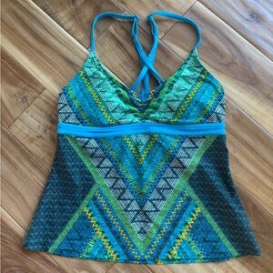 PrAna Swimsuit Tankini Top NWOT